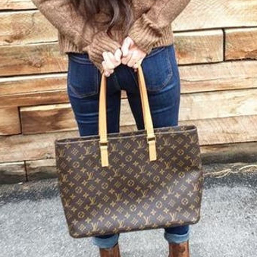 💎✨BEAUTIFUL✨💎Authentic Louis Vuitton Monogram Luco Tote Bag